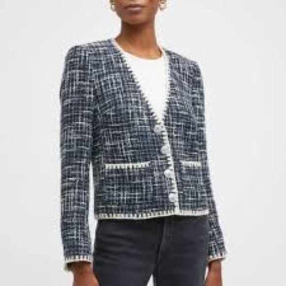 Veronica Beard Jackets & Blazers - Veronica Beard Bosia Embroidered Single Breasted Jacket Size 10